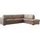 Hoeksalon rechts Muscolo bruin relaxfunctie excellent comfort
