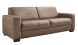 Salonstel 4+3 Moletti HR-schuim zitting/contraststiksel bruin