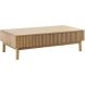 Salontafel Arrosto eikenhout 70x135 cm rechthoekig light roast