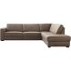 Hoeksalon rechts Muscolo bonellvering bruin relaxfunctie