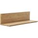 Wandplank Aska 80cm teak naturel brushed