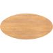 Eettafel Aska 200x100 cm ovaal teak naturel brushed