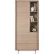 Opbergkast Famosa bruin 187x83x45 cm
