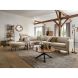 Salontafel Aska teak 90 cm rond naturel brushed