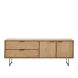 Tv-meubel Aska (157 Cm) teak naturel brushed