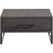 Salontafel Piastra 64x64 cm zwart