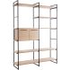 Wandkast Sistema 226x166x45 cm misty oak opstelling 3