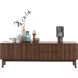 TV-meubel Arrosto eikenhout 58x180x40 cm Dark Roast