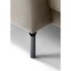 Hoeksalon links Moscato traagschuim beige relaxfunctie