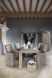 Eettafel Bassano L220xB100 acaciahout rough warm grey