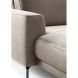 Hoeksalon rechts Moscato traagschuim beige relaxfunctie