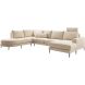 Hoeksalon links Aziri ecru supreme comfort