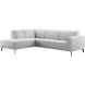 Hoeksalon links Bellanti lichtgrijs basic comfort