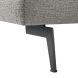 Hoeksalon Acante pocket/visco zitting grijs