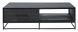 Salontafel Veneta (70 Cm) eiken fineer zwart