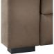 Hoeksalon rechts Muscolo bruin relaxfunctie excellent comfort