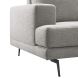 Hoeksalon Acante pocket/visco zitting grijs