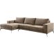 Hoeksalon links Andelo bruin premium comfort