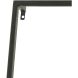 Wandplank Pardal hout metaal 50x30 cm bruin