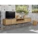 TV-meubel Belvio (240 Cm) light oak fineer