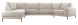 Hoeksalon Linoza HR-zitting beige