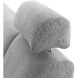 Hoeksalon links Puento gerecycled polyether HR-zitting grijs