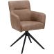 Eetkamerstoel Cassina draaibaar microvezel taupe