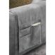 Loveseat Linoza (138 Cm) HR-schuim zitting dark grey