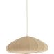 Hanglamp Cantilupo L naturel linnen 1-lichts