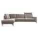 Hoeksalon links Barrio bruin relaxfunctie excellent comfort