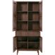 Opbergkast Arrosto eikenhout 202x90x45 cm Dark Roast