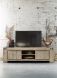 TV-meubel Bassano (176 Cm) acaciahout rough warm grey
