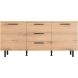 Dressoir Paranno 77x165x42 cm bruin