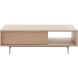 Salontafel Famosa 67x131 cm rechthoekig bruin