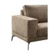 Hoeksalon rechts Andelo bruin premium comfort