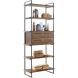 Wandkast Sistema 226x88x45 cm dark mango opstelling 4