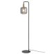Vloerlamp Peglio smoke antiek brons 1-lichts