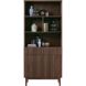 Boekenkast Arrosto eikenhout 203x90x45 cm Dark Roast
