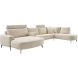 Hoeksalon Davanti HR-zitting beige rechts
