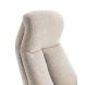 Relaxzetel Serio beige licht hout premium comfort