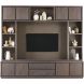Tv-kast Lavio grafiet eikenhout 242 cm