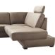 Hoeksalon rechts Muscolo bruin relaxfunctie excellent comfort