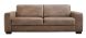 4 zit Moletti met contraststiksel /microleder brandy