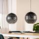 Hanglamp Fiorenza Ø 40 cm zwart staal 2-lichts