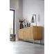 Dressoir Arrosto eikenhout 76x225x45 cm light roast