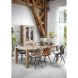 Eettafel Valvola 220x100 acaciahout smoked brown