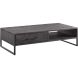 Salontafel Piastra 126x64 cm zwart