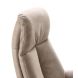 Relaxzetel Serio beige donker hout premium comfort
