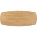 Eettafel Aska 260x110 Deens ovaal teak naturel brushed