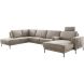 Hoeksalon links Moscato traagschuim beige relaxfunctie